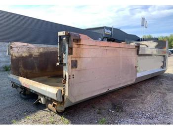 Roll-off container Zetterbergs ZD4-LV lastväxlarflak schaktflak