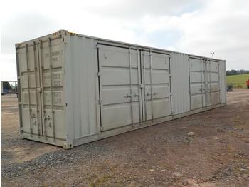 Shipping container Unused 40' High Cube Container, Four Side Open Door, One End Door, Lock Box: picture 1