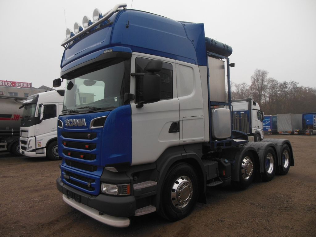 Tractor unit Scania R580, V8, 8X4, 164.000 KG, TOP STAND!!!: picture 2