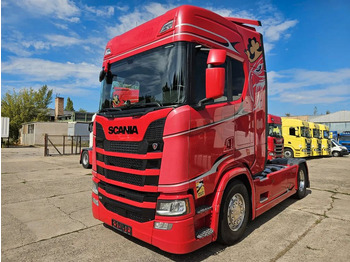 Scania S500 FullSpoiler-Stand Klima-Retarder-Alloy Whee  - Tractor unit