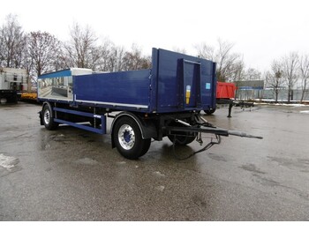 Dropside/ Flatbed trailer 2-Achs Baustoff Anhänger TÜV neu: picture 1