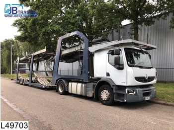 Lohr Middenas Lohr, Eurolohr Car transporter, Manual, Retarder, Airco, euro 4, Combi - Autotransporter trailer