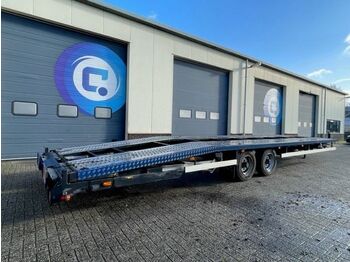 MERSCH FRANZ 2 assige oprij aanhangwagen - Car transporter 2 axle - Fahrzeug transporte - 9,5 meter!! - Autotransporter trailer