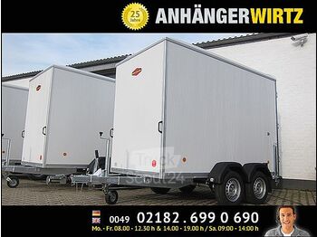 New Closed box trailer Böckmann - KT 3015 / 20 H glatte Wände 301x150x202cm innen: picture 1