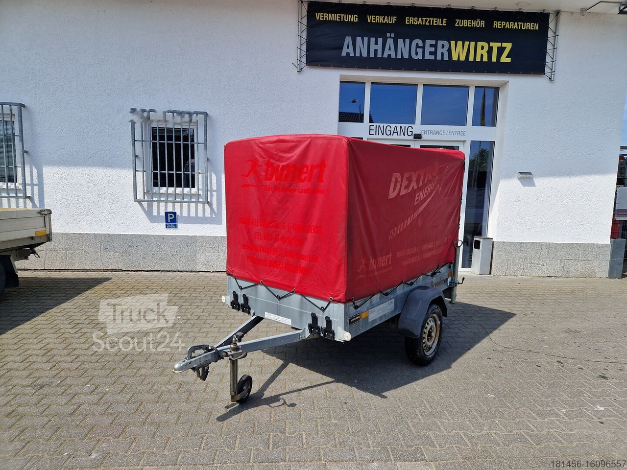 Car trailer Brenderup Anhänger 750kg mit Hochplane gebraucht: picture 6