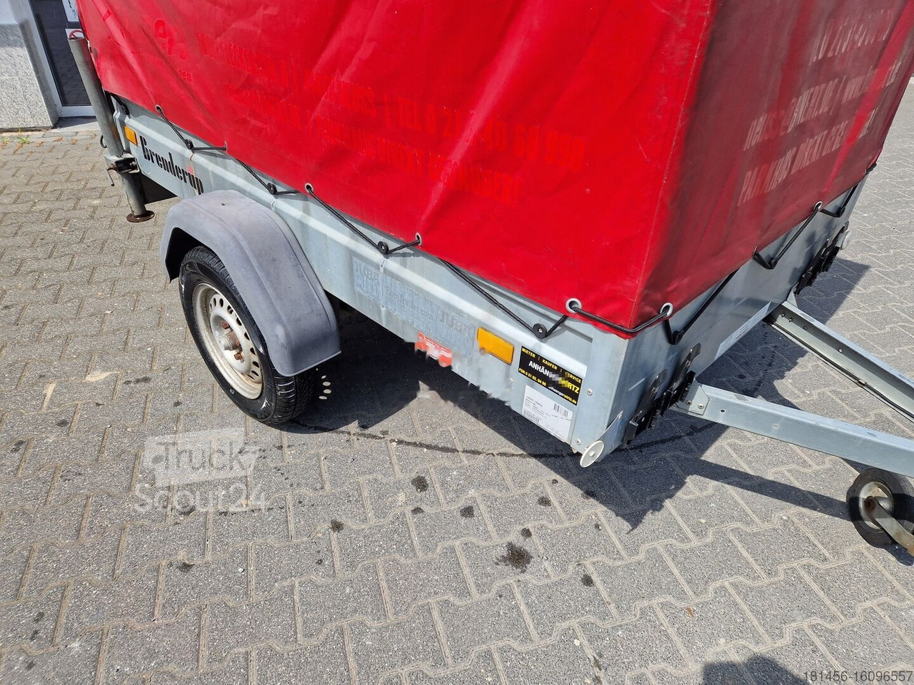 Car trailer Brenderup Anhänger 750kg mit Hochplane gebraucht: picture 10