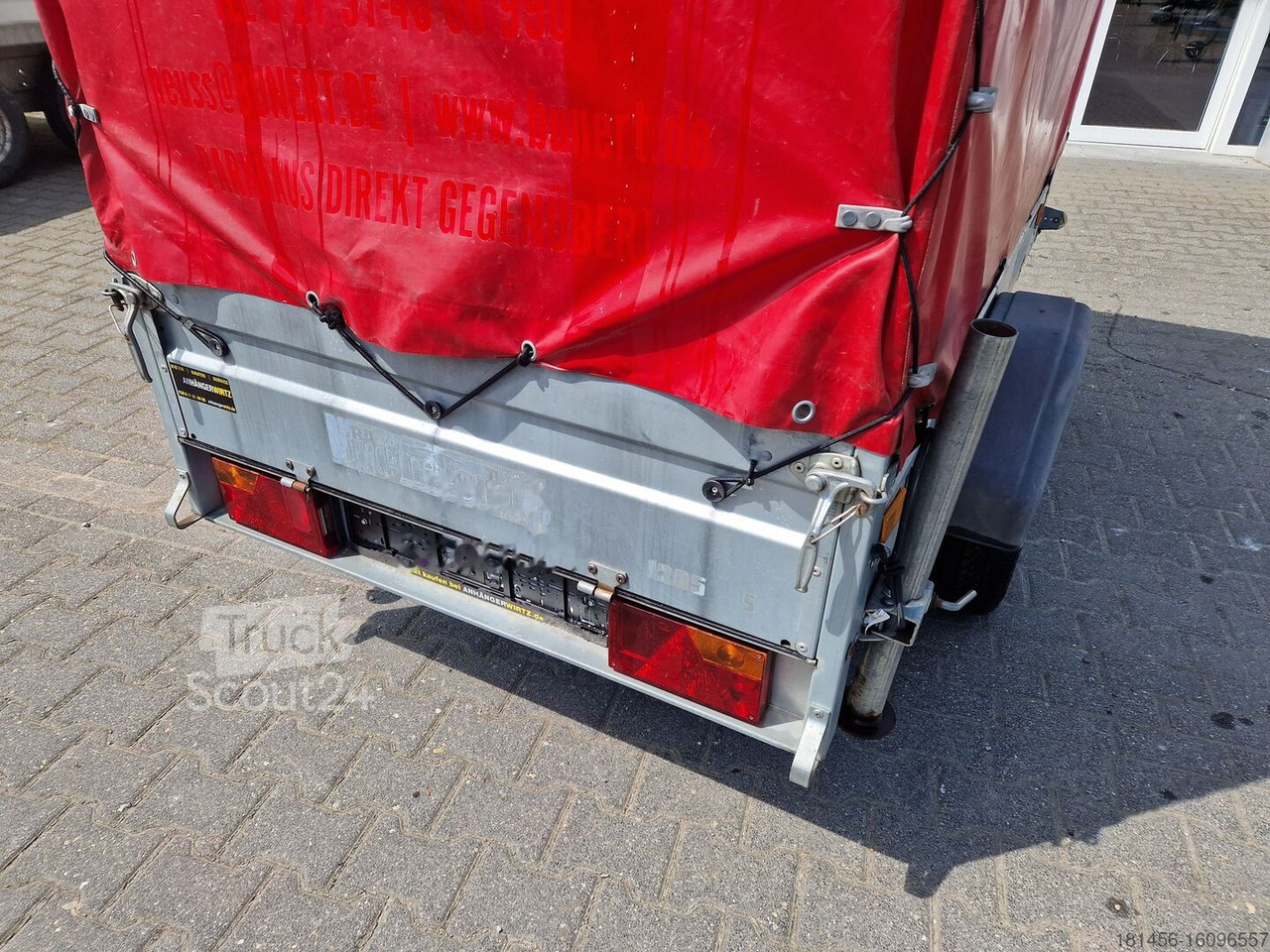 Car trailer Brenderup Anhänger 750kg mit Hochplane gebraucht: picture 9