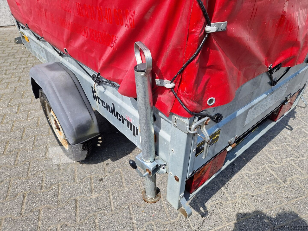 Car trailer Brenderup Anhänger 750kg mit Hochplane gebraucht: picture 8