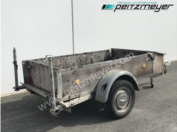  BARTHAU ANHAENGERBAU Pritschenanhänger 1 Achs PKW Anh. ungebremst höhenverstellbar Zugdeichsel - Car trailer