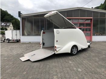 Excalibur S2 Luxus 1500kg -WEISS- mit 100 km/h & Alufelgen  - Car trailer