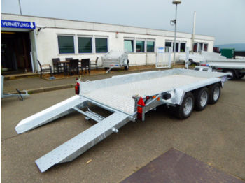 Ifor Williams GH 146 3 Achsen+ALUBODEN+Rampen 3,5 t  - Car trailer