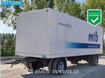 Contar A0808LD 2 axles Hartholz-Bodenn NL-Trailer - Closed box trailer