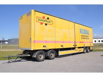 EKERI L/L-4 - Closed box trailer