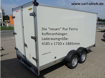 Closed box trailer Humbaur - HK254218-20PF30 Tandemachser PurFerro NEU