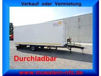 Möslein 1 Achs Kofferanhänger  Durchladbar, 7,10 m  - Closed box trailer