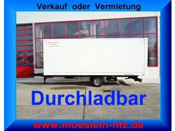 Möslein 1 Achs Kofferanhänger zum Durchladen  - Closed box trailer
