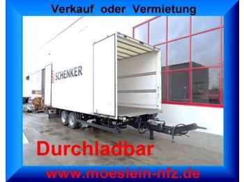 Möslein Tandem  Koffer, Durchladbar  - Closed box trailer