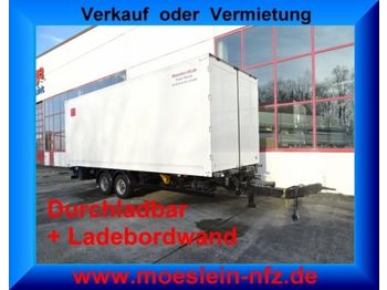 Möslein Tandemkoffer, Ladebordwand + Durchladbar  - Closed box trailer