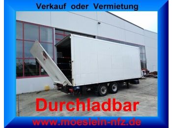 Obermaier Tandemkofferanhänger Durchladbar +Ladebordwand  - Closed box trailer