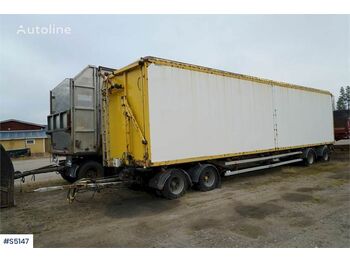 Parator ST 18-20 WOOD CHIP - Closed box trailer