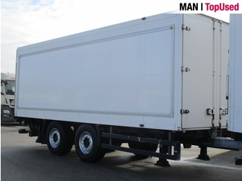 Closed box trailer SDAH Durchlade-Koffer , LBW , Portaltüren vorn