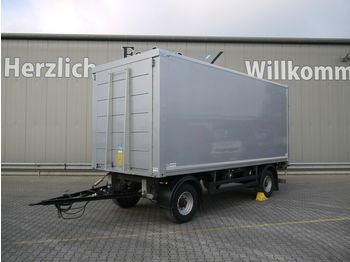 WEB Trailer TFASL18 Koffer Ladebordwand Verzinkt  - Closed box trailer