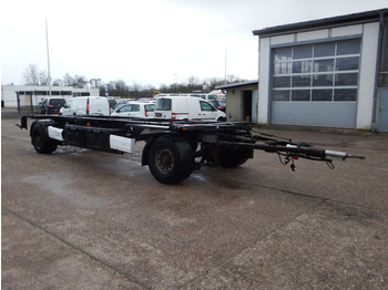 Krone AZW 18 Anhänger Lafette Mitnahmestaplerhalterung - Container transporter/ Swap body trailer