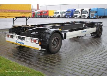 Krone AZW 18 EL3B7, BDF Wechselrahmen, 1,02 m - 1,32 m  - Container transporter/ Swap body trailer