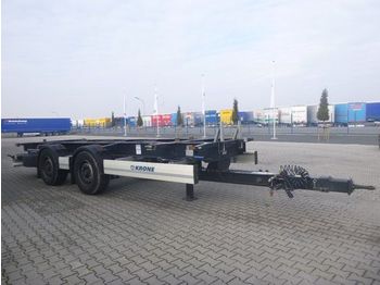 Krone ZZW 18 eLE10 Box Carrier  - Container transporter/ Swap body trailer