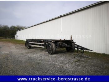 Schmitz Cargobull AWF 18 BDF Lafette **SAF*Scheibe**  - Container transporter/ Swap body trailer