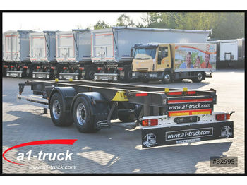 Sommer ZW 18, Tandem verzinkt,  Hub 1040-1450mm  - Container transporter/ Swap body trailer