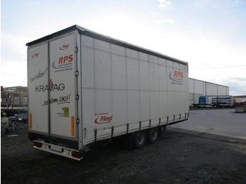 Fliegl TPS 100 Gardine, Schiebeverdeck oben  - Curtainsider trailer