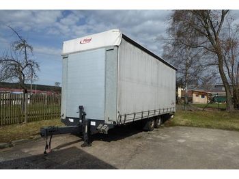 Fliegl TPS 100 mit Portaltüren, 10.500 Kg zul. GGW  - Curtainsider trailer