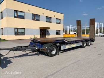 Dropside/ Flatbed trailer for transportation of heavy machinery DAMM: picture 1