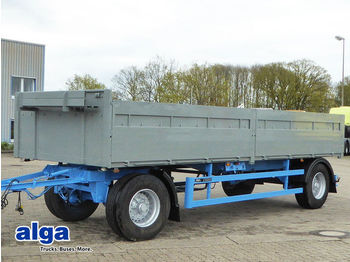 Ackermann PA-F 18/7.4 E,Baustoff, lang 7100mm,Scheibenbrem  - Dropside/ Flatbed trailer