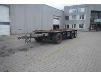 DAPA 6 - 6.5 m - Dropside/ Flatbed trailer