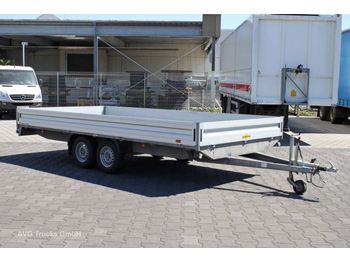 Humbaur HT 305124 Anhänger Tandem Pritsche, neuwertig  - Dropside/ Flatbed trailer