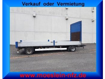 Krone 2 Achs Jumbo  Anhänger  Tieflader  - Dropside/ Flatbed trailer