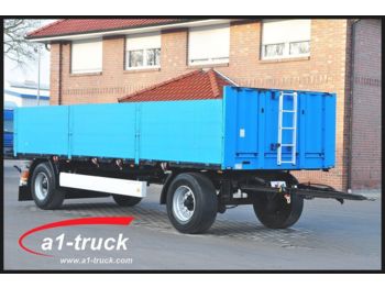 Krone AZP 18 Baustoffanhänger, Bordwand, Steckrungen  - Dropside/ Flatbed trailer