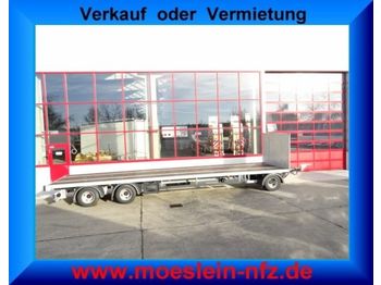 Möslein 3 Achs Plato  Anhänger, 10 m Ladefläche  - Dropside/ Flatbed trailer