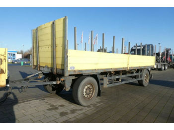 Dropside trailer HAPA 18-7.1 Baustoffanhänger Haser