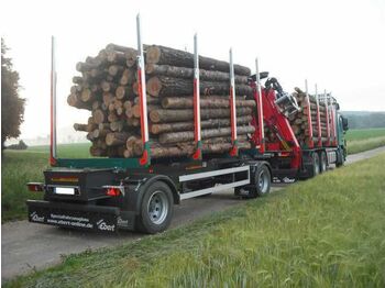 Logging trailer