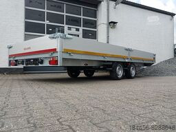 New Dropside/ Flatbed trailer Eduard XXL Anhänger Pritsche 506x200x30cm 3000kg lager: picture 18