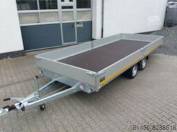 New Dropside/ Flatbed trailer Eduard XXL Anhänger Pritsche 506x200x30cm 3000kg lager: picture 14