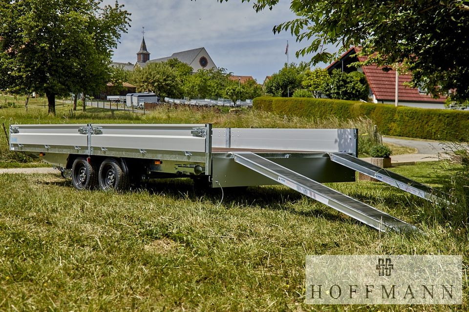 New Dropside/ Flatbed trailer HAPERT Hapert AZURE Hochlader 505x240 cm 3500 kg Parabelfederung / Lieferzeit ca 4 Wochen nach Bestellung: picture 4