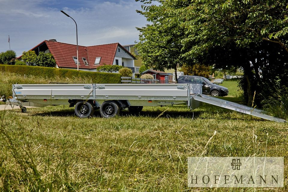 New Dropside/ Flatbed trailer HAPERT Hapert AZURE Hochlader 505x240 cm 3500 kg Parabelfederung / Lieferzeit ca 4 Wochen nach Bestellung: picture 3