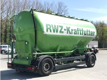 Tank trailer for transportation of silos HEITLING Siloanhänger SDBH 31 m³, 4 K., Schiebedeckel,: picture 1