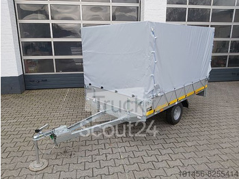 Car trailer Hochlader mit Hochplane seitlich laden: picture 2