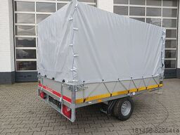 Car trailer Hochlader mit Hochplane seitlich laden: picture 10