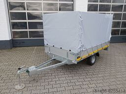 Car trailer Hochlader mit Hochplane seitlich laden: picture 7